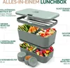 Umami Brotdose Bento-Lunchbox, verschachtelbar, mit Produktbild-Vorschau 5