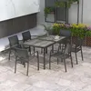 Zestaw mebli ogrodowych Outsunny, składający się z 7 Podgląd zdjęcia produktu 2