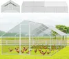 Jayseuw pollaio 3x8x2m Pollaio Piccola casa per animali Anteprima dell’immagine prodotto 1