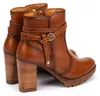 Pikolinos Damen Stiefelette Leder Bootie Blockabsatz Riemen Produktbild-Vorschau 9