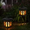 2er Set LED Solarlaterne, Erdspieß, Kerze, schwarz, H 68 cm Produktbild-Vorschau 4