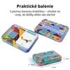 Drevené tangramové puzzle pre deti – farebná sada v kovovej Náhľad obrázku produktu 3