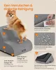 Feandrea Hundetreppe, 2 Stufen, Waffelcord, Haustiertreppe, Produktbild-Vorschau 5