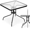 MultiGarden SC-073A Gartentisch aus Glas, 80 x 80 cm, mit Produktbild-Vorschau 2