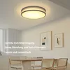 ZMH Deckenlampe Led Deckenleuchte Wohnzimmer - Rund Stoff Produktbild-Vorschau 6