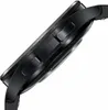 A close-up side view of a black smartwatch. Náhled obrázku produktu