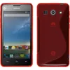 PhoneNatic Case kompatibel mit Huawei Ascend G520 - rot Produktbild-Vorschau 1