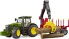 bruder 03154 - John Deere 7R 350 mit Rückeanhänger & 4 Produktbild-Vorschau 10