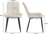 CLIPOP Esszimmerstühle 4er Set, Wohnzimmerstuhl mit Produktbild-Vorschau 7