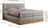 MKS MEBLE King Boxspringbett 160x200 mit Bettkasten Eiche, Produktbild-Vorschau 6