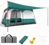 Tenda da campeggio COSTWAY grande 4-6 persone, tenda a Anteprima dell’immagine prodotto 1