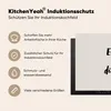 KitchenYeah© Herdabdeckplatte Zitat - Erst Kaffee, dann Produktbild-Vorschau 6