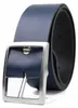 FRONHOFER Ledergürtel, 3,8 cm breit, kürzbar, silberne Produktbild-Vorschau 1