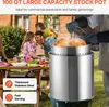 SucceBuy hrniec na polievku z nehrdzavejúcej ocele, veľký Náhľad obrázku produktu 2