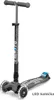 Micro Kinder Scooter Maxi Deluxe LED Faltbar , Hellgrau Produktbild-Vorschau 5