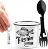 Geschenkset für einen Fischer, Becher, Löffel, Besteck, Produktbild-Vorschau 2