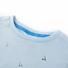 vidaXL Kinder-T-Shirt Hellblau 116 Produktbild-Vorschau 2