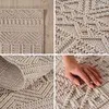 Bouclé Teppich für Wohnzimmer Schlafzimmer Büro weich Produktbild-Vorschau 2