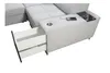 Polsterecke Wohnzimmer Couch Wohnlandschaft in U-Form MOREN Produktbild-Vorschau 9
