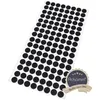 Adsamm® | 128 x Filzgleiter | Ø 12 mm | Schwarz | rund | Produktbild-Vorschau 2
