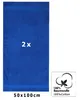 Lot de 2 serviettes Betz 50 x 100 cm PREMIUM  100 % coton  Voir les images du produit 2