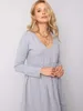 Kleid Bort aus Baumwoll-Mix mit A-Linien-Schnitt, langen Produktbild-Vorschau 3