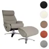 Relaxsessel mit Hocker MCW-K98, Fernsehsessel Sessel, Produktbild-Vorschau 8