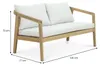 Gartenlounge YAPA aus massivem Akazienholz, Natur/Beige - Produktbild-Vorschau 5