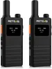 Two black Retevis walkie-talkies are shown side-by-side against a white background. Produktbild-Vorschau