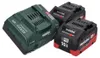 Metabo 18 V Basis Set 2x Akku 10,0 Ah LIHD + ASC 145 Produktbild-Vorschau 2