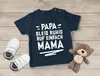 Baby T-Shirt kurzarm Spruch lustig Papa bleib ruhig ruf Produktbild-Vorschau 3