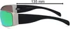 Sonnenbrille Herren Pilot Flieger Biker Sonnen Brille Grün Produktbild-Vorschau 7