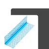 Strait-Flex 50x Wet-Stick 90° Kantenprofil, Weiß, 50 Stück Produktbild-Vorschau 3