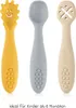 Reer Lot de 3 cuillères en silicone pour bébé Little Yummie Voir les images du produit 12