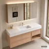 Ensemble de meubles de salle de bain moderne, comprenant un Voir les images du produit 2