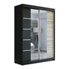 Schwebetürenschrank Kleiderschrank ERA  160 cm Schrank Produktbild-Vorschau 2
