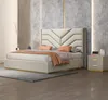 Bett Polster Design Luxus Holz Doppelbetten Ehe Produktbild-Vorschau 1