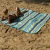 Strandpicknickdecke 195x200 cm | Rot kariert Produktbild-Vorschau 11