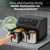 ProfiCook Heißluftfritteuse | Zeitgleich-fertig-System | 9L Produktbild-Vorschau 3