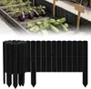 FIVMEN Rollborder Holzzaun 200 cm Lang, 30cm Hoch, Produktbild-Vorschau 1