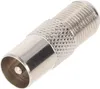 Goobay F-Adapter: F-Buchse > Koax-Stecker - Produktbild-Vorschau 2