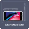 Hülle Apple iPhone 8 Schutzhülle - Cazy - Transparant Produktbild-Vorschau 6