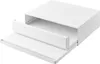 A white metal kitchen shelf with a pull-out tray. Podgląd zdjęcia produktu