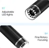 Close-up views of a digital microscope, highlighting its features. Produktbild-Vorschau