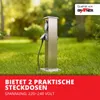 Grafner Gartensteckdose Edelstahl mit Zeitschaltuhr 2 Produktbild-Vorschau 3