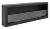 Biokominek wiszący S-Line BOX 120cm czarny z szybą, ścienny Podgląd zdjęcia produktu 6