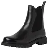 Tamaris Damen Leder Chelsea Boots Schwarz Voir les images du produit 10