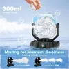 Camping Ventilator mit Sprühnebel & Wasserkühlung, 20000mAh Produktbild-Vorschau 2