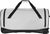 A white and black rolling travel bag. Anteprima dell’immagine prodotto