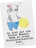 Mr. & Mrs. Panda Postkarte Physiotherapeutin Herz - Weiß - Produktbild-Vorschau 1